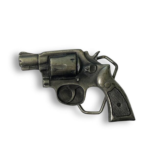 Indiana Metal Craft Revolver Belt Buckle - Picture 1 of 7